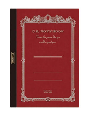 APICA CD Premium Notebook-A5 Lined Red