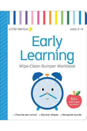 Early Learning: Bumper Wipe Clean Book