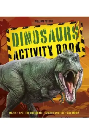 Dinosaurs Activity Book: Mazes, Spot the Difference, Search and Find, and More!