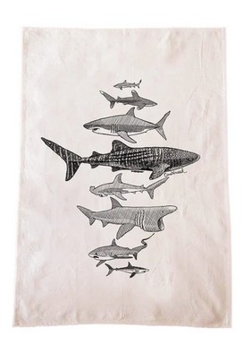 Sharks Cotton Teatowel