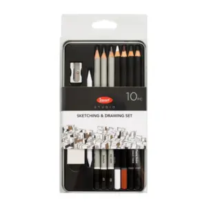 Jasart Studio Sketching and Drawing Set 10 Piece