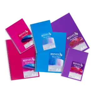 Reeves Single Wire Visual Diary A4