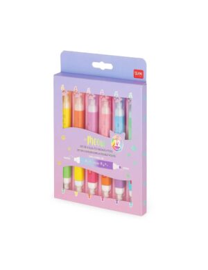 Meow Dual Tip Pastel Highlighters