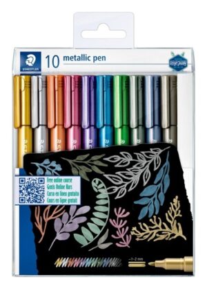 Metallic Marker Pens, Box 10