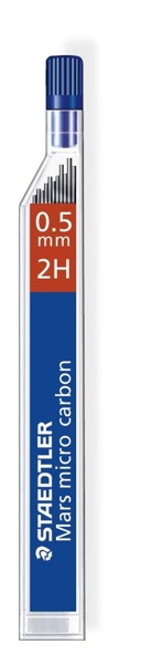 Staedler Pencil Leads (12) 0.5 mm 2H