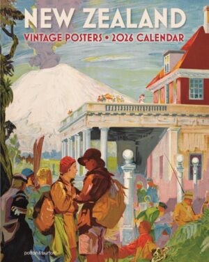 New Zealand Vintage Posters Large Calendar 2026