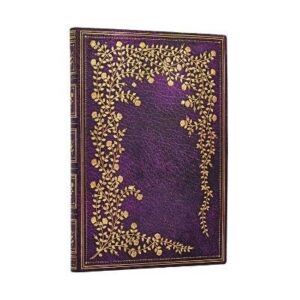 New York Rose (Gilded Age) Midi Unlined Softcover Journal (Elastic Band Closure)