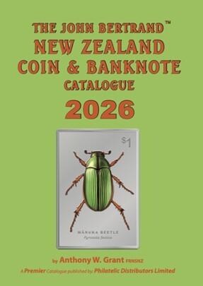 John Bertrand New Zealand Coin & Banknote Catalogue 2026