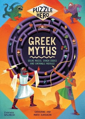 Greek Myths: Solve mazes, crack codes and untangle riddles