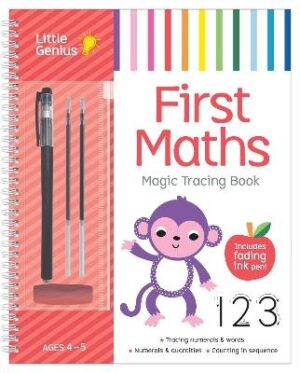Little Genius - Fading Ink Magic Tracing Book First Maths