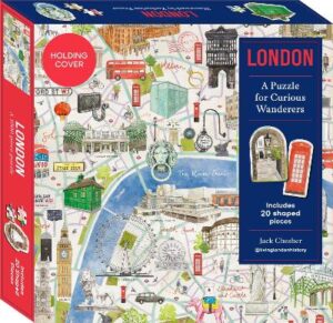 London: A Puzzle for Curious Wanderers: 1000-piece puzzle with 20 shaped pieces