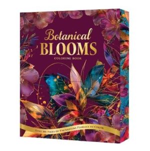 Botanical Blooms Coloring Book