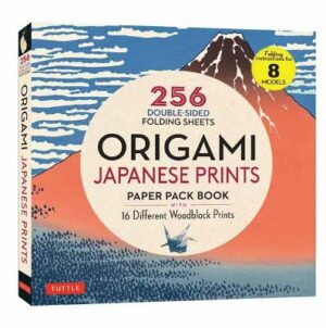 Origami Japanese Prints Paper Pack Book: 256 Double-Sided Folding Sheets with 16 Different Japanese Woodblock Prints
