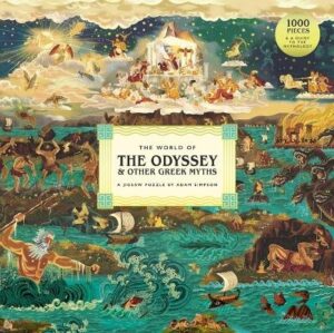 World of the Odyssey and Other Greek Myths: 1000-Piece Jigsaw Puzzle
