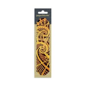 Chanin Spiral Bookmark: Double sided Bookmark, textured, rounded edges