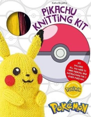 PokeMon Knitting Pikachu Kit: Kit Includes All You Need to Make Pikachu and Instructions for 5 Other PokeMon