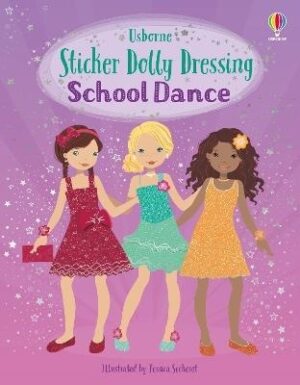 School Dance: Sticker Dolly Dressing