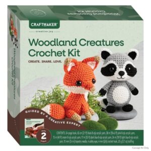 Woodland Creatures Crochet Kit