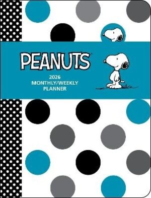 Peanuts (R) 12-Month 2026 Monthly/Weekly Planner Calendar