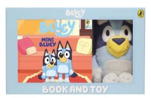 Bluey: Mini Bluey and Bluey Toy Box Set