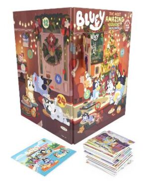 Bluey: The Most Amazing Advent Calendar Book Collection: Includes 24 story and activity books