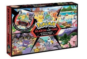 Pokemon: Search-and-Find Activity Book and Puzzle Set (200 Pieces)