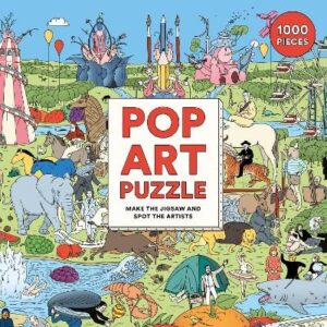 Pop Art Puzzle: Make the Jigsaw and Spot the Artists (1000 pieces)