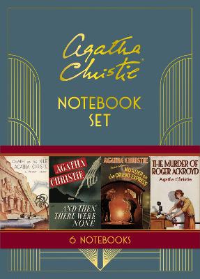 Agatha Christie Notebook Set