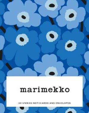 Marimekko Notes (Blues): 20 Unikko Notecards and Envelopes