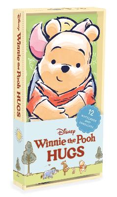 Disney Winnie the Pooh Hugs Notecards: 12 Notecards and Envelopes