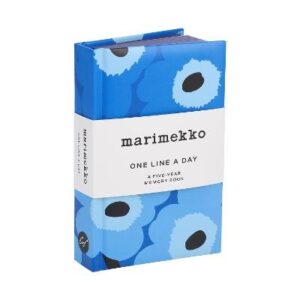 Marimekko One Line a Day (Blue Unikko): A Five-Year Memory Book