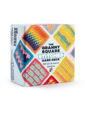 Granny Square Stitches Card Deck (TM): 50 Mix and Match Designs