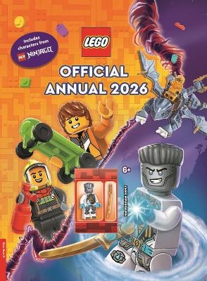 LEGO Books. Official Annual 2026 (with Zane LEGO NINJAGO minifigure)