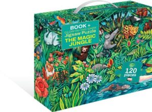 Magic Jungle: Book + Glow-in-the-Dark Puzzle