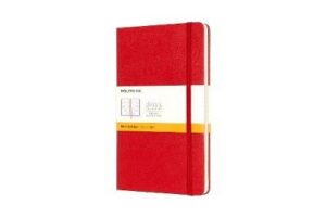 Moleskine Notebook Large Scarlet Red Hard Cover Ruled