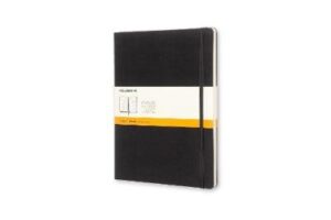 Moleskine Notebook XL Ruled Black Hard