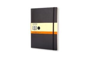 Moleskine Black Soft Cover Extra Large Ruled Notebook