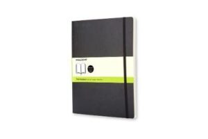 Moleskine Notebook XL Black Soft Cover Plain