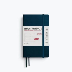 Weekly Planner Deep Sea Hardcover A6 2026