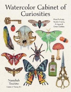 Watercolor Cabinet of Curiosities: Paint Perfectly Peculiar Insects, Antiques and Other Oddities
